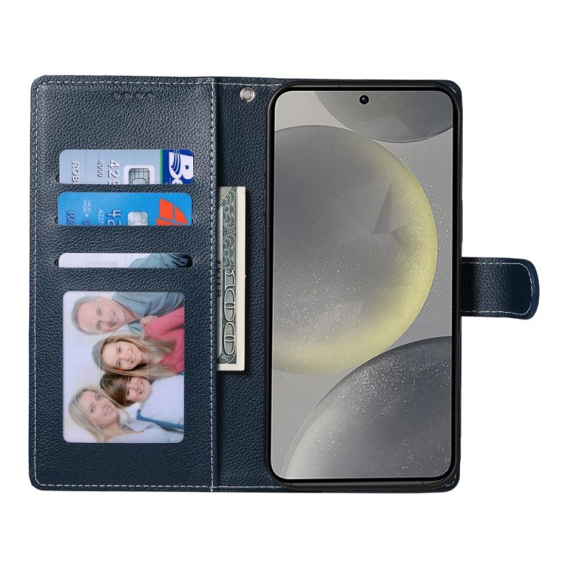 Kotelot Samsung Galaxy S25 Fe Puhelinkuoret Yksivärinen Nahkajäljitelmä