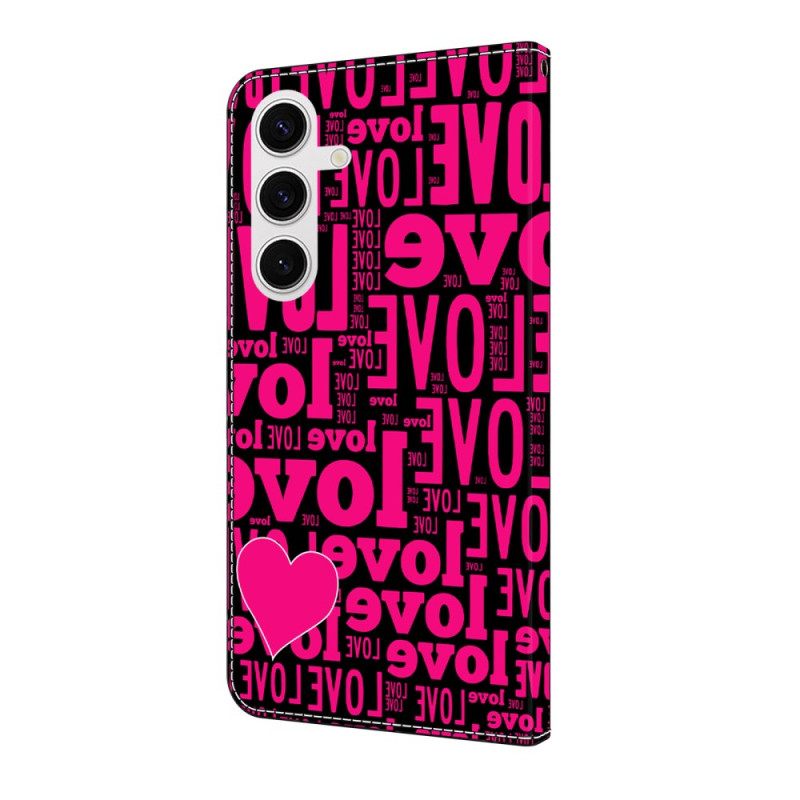 Kotelot Samsung Galaxy S25 Fe Rakkaus Suojakuori