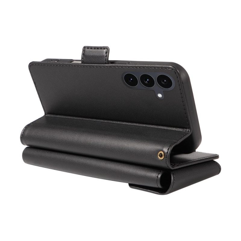 Kuoret Samsung Galaxy S25 Fe Korttikotelo Ja Rannehihna