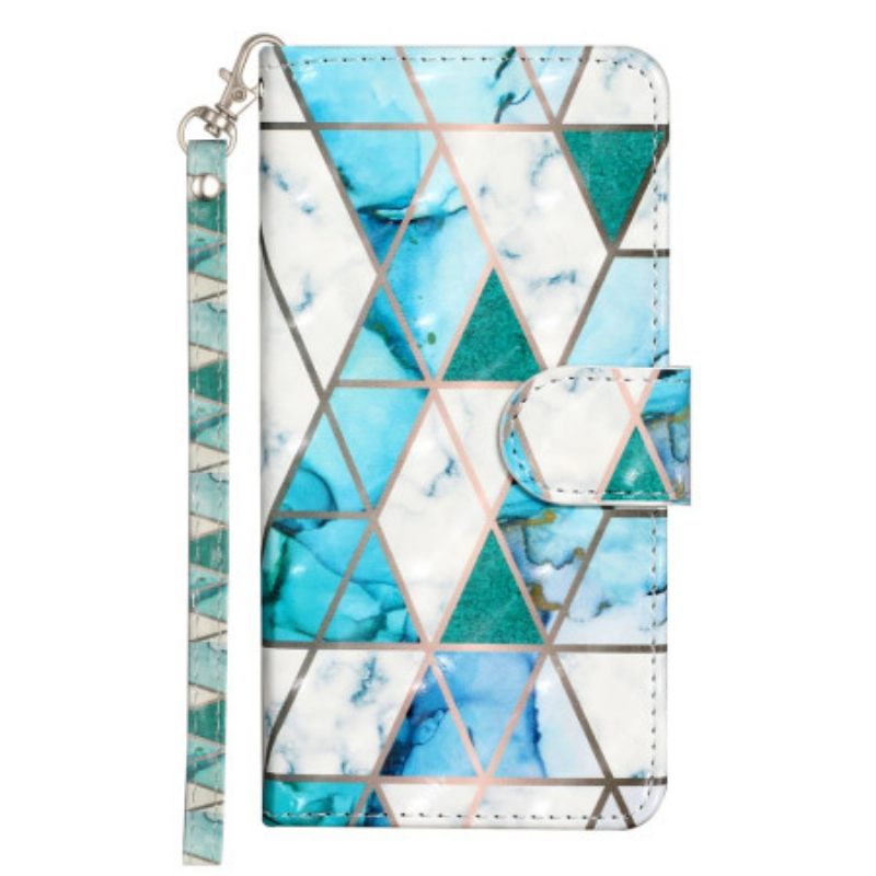 Kuoret Samsung Galaxy S25 Fe Sininen Marmori Ja Nauha