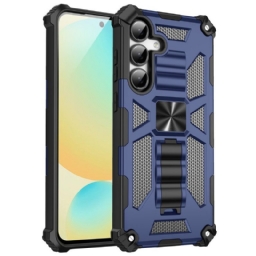 Kuori Samsung Galaxy S25 Fe Iskunkestävä Suoja Sisäänrakennetulla Jalustalla