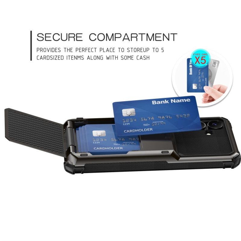 Kuori Samsung Galaxy S25 Fe Käännettävä Korttikotelo