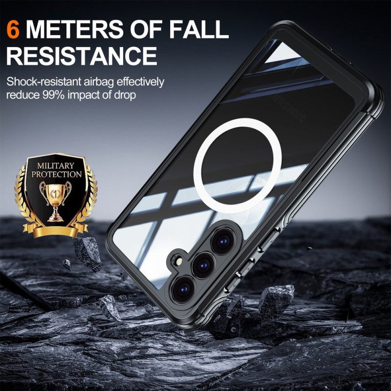 Kuori Samsung Galaxy S25 Fe Magneettinen Näytönsuojalla