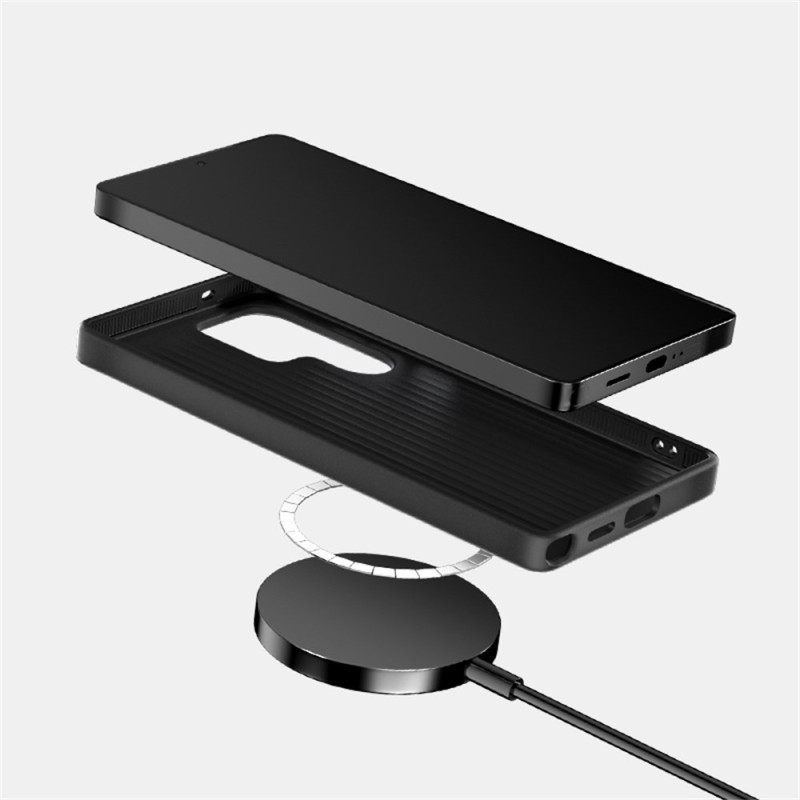 Kuori Samsung Galaxy S25 Fe Magsafe-yhteensopiva Mikrokohokuviointi Abeel