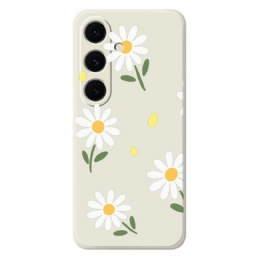 Kuori Samsung Galaxy S25 Fe Päivänkakkara-silikoni Suojakuori