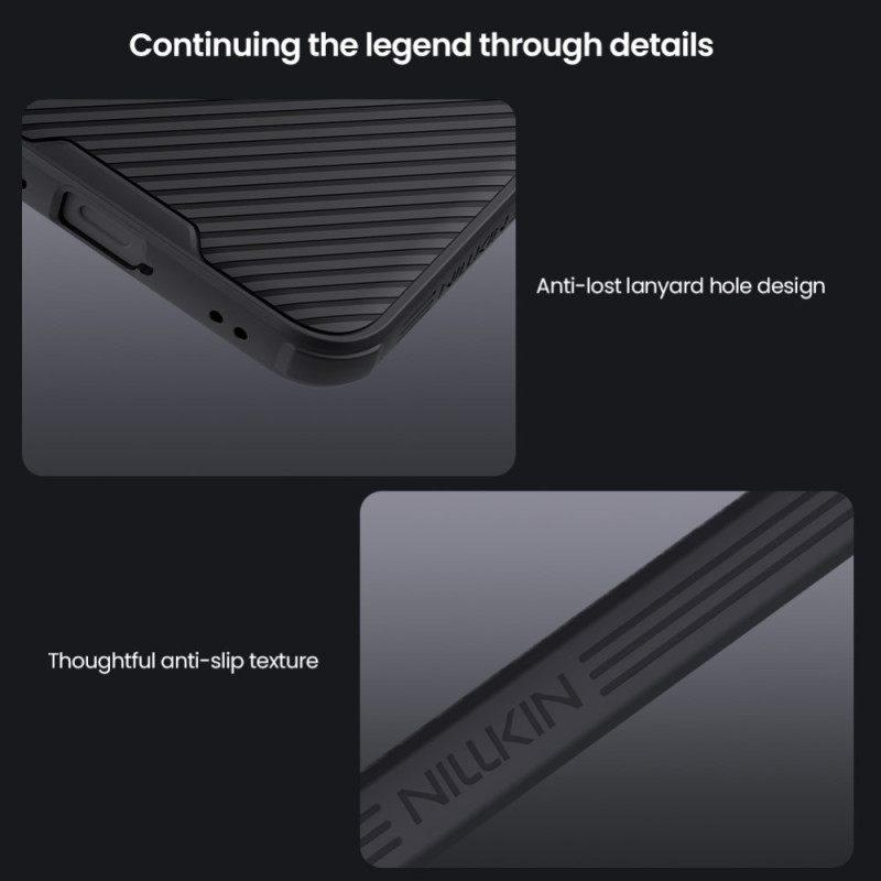 Kuori Samsung Galaxy S25 Fe Yhteensopiva Magsafe Camshield Pro Nillkinin Kanssa