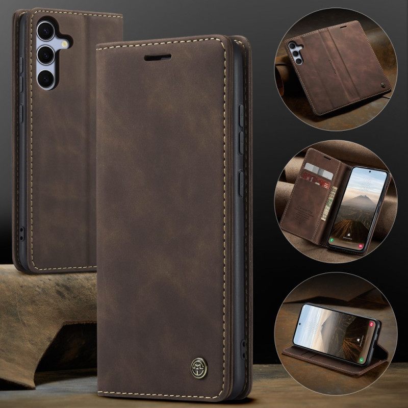 Nahkakotelo Samsung Galaxy S25 Fe Kaseemikuosi