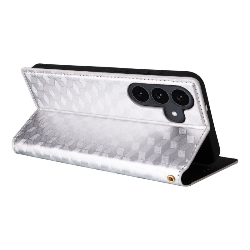 Nahkakotelo Samsung Galaxy S25 Fe Kiiltävä