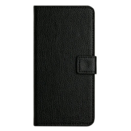 Nahkakotelo Samsung Galaxy S25 Fe Klassinen Musta