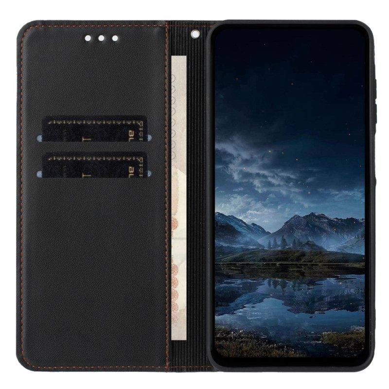 Nahkakotelo Samsung Galaxy S25 Fe Puhelinkuoret Viivat