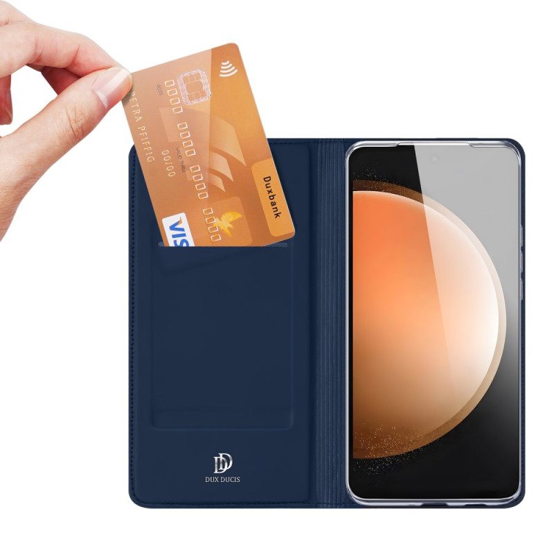 Nahkakotelo Samsung Galaxy S25 Fe Skin Pro -sarjan Dux Ducis