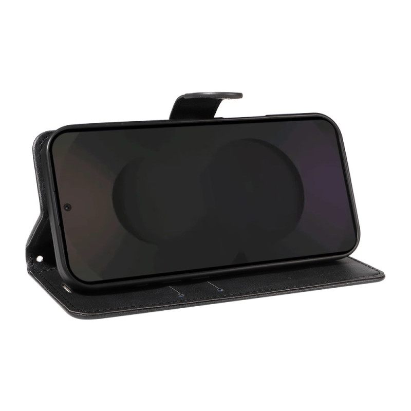 Nahkakotelo Samsung Galaxy S25 Fe Yksivärinen