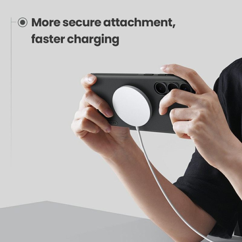 Puhelinkuoret Samsung Galaxy S25 Fe Yhteensopiva Magsafe Frosted Shield Pro Nillkinin Kanssa