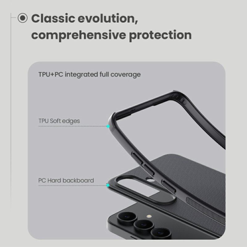 Puhelinkuoret Samsung Galaxy S25 Fe Yhteensopiva Magsafe Frosted Shield Pro Nillkinin Kanssa