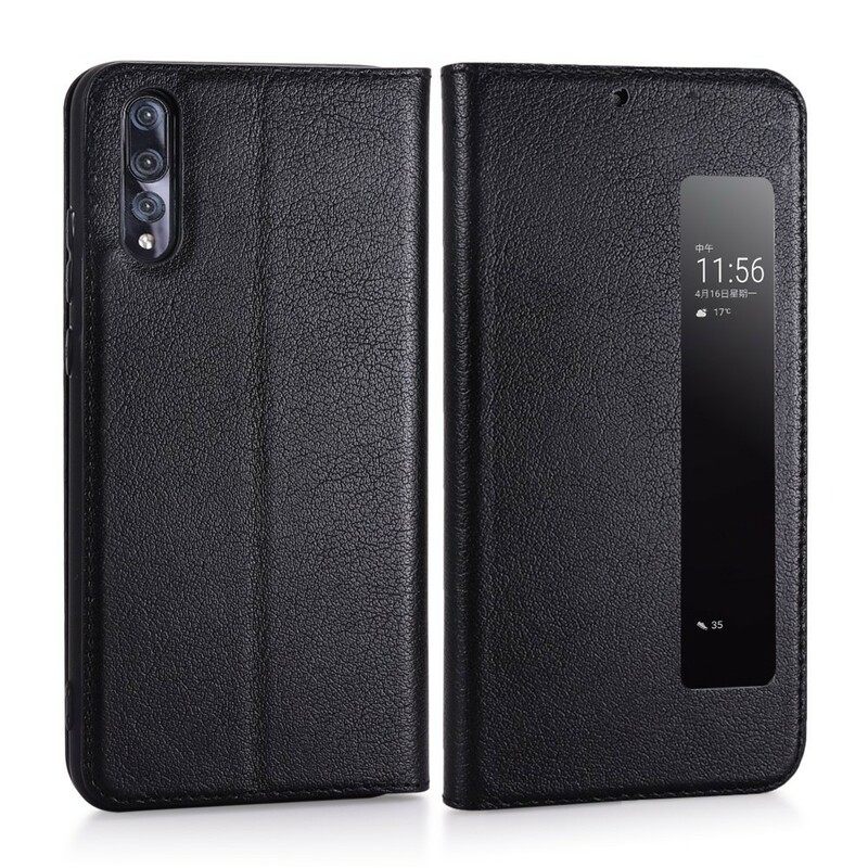 Puhelinkuoret Huawei P20 Pro Aitoa Nahkaa