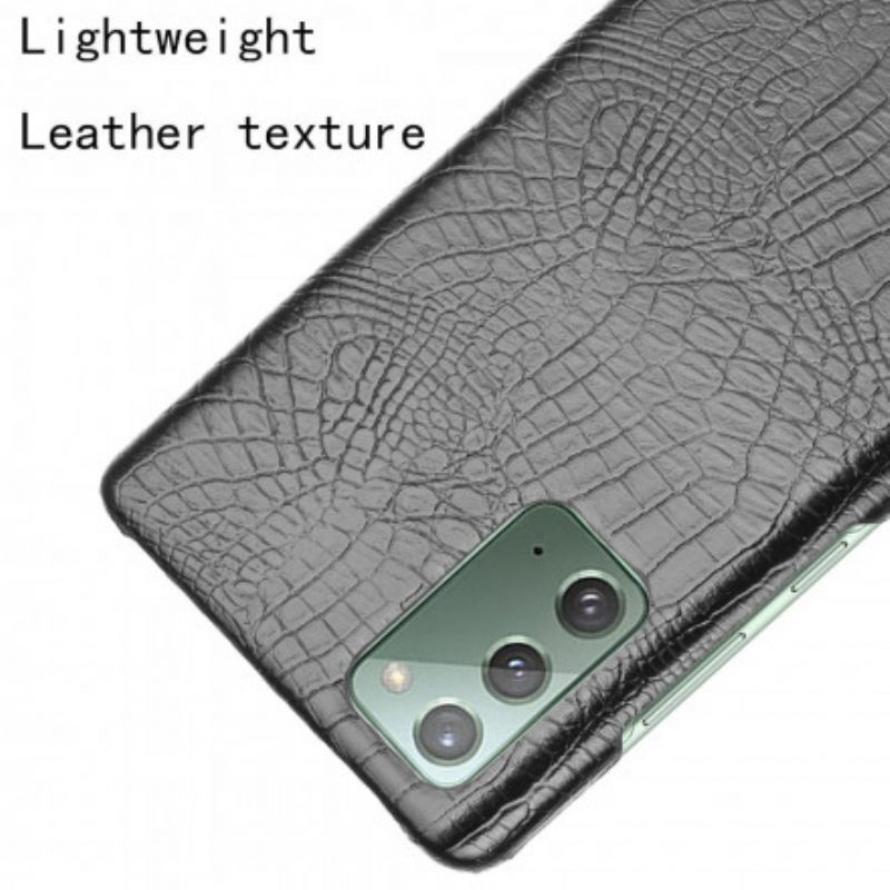 Kuori Samsung Galaxy M31 Crocodile Skin Effect