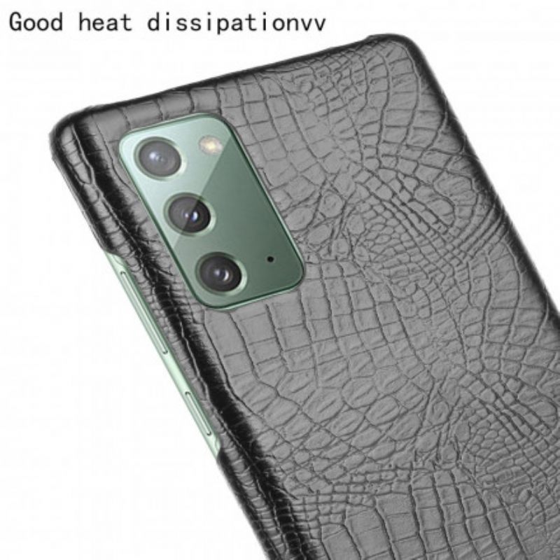 Kuori Samsung Galaxy M31 Crocodile Skin Effect