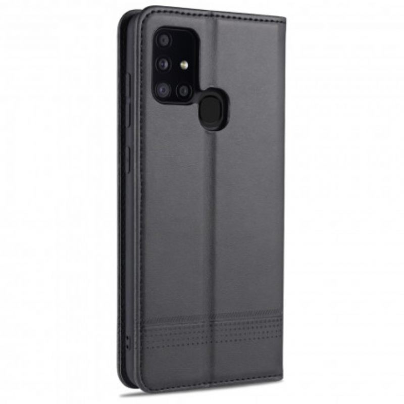Puhelinkuoret Samsung Galaxy M31 Kotelot Flip Style Leather Azns