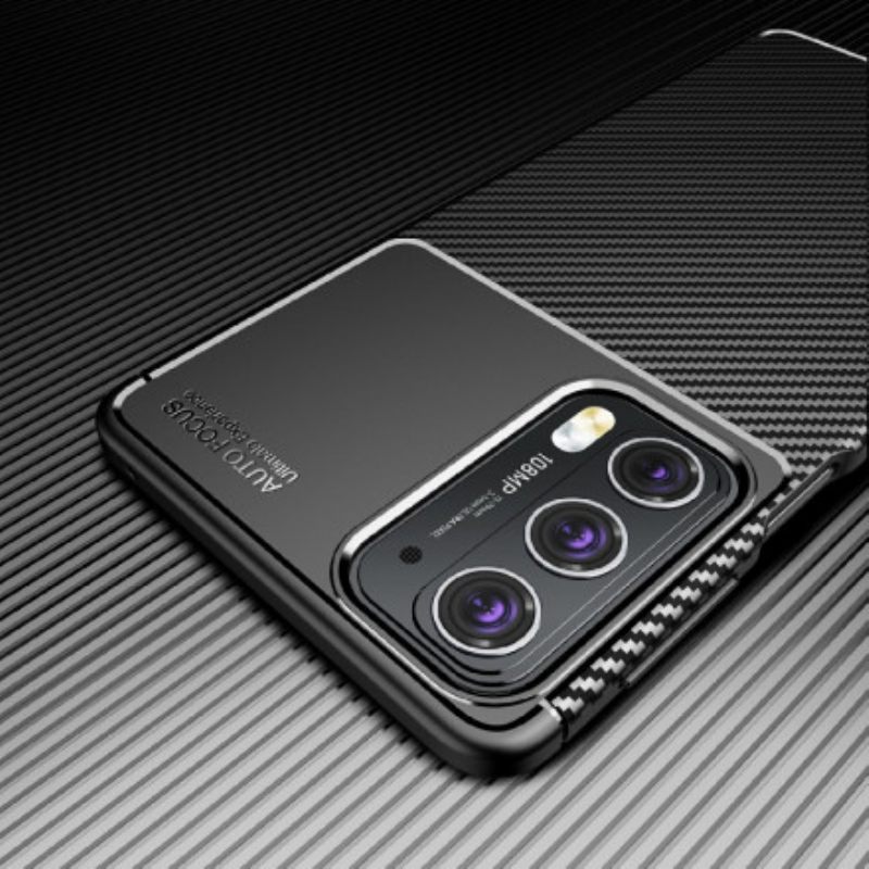 Case Motorola Edge 20 Joustava Hiilikuiturakenne