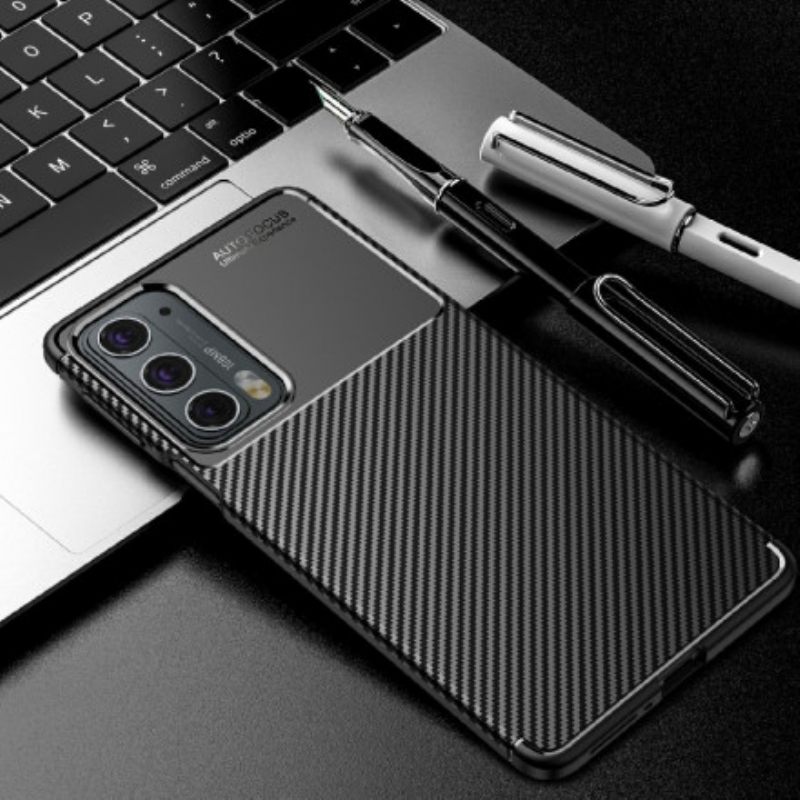 Case Motorola Edge 20 Joustava Hiilikuiturakenne