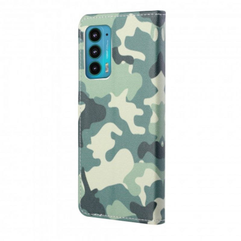 Kotelot Motorola Edge 20 Military Camouflage
