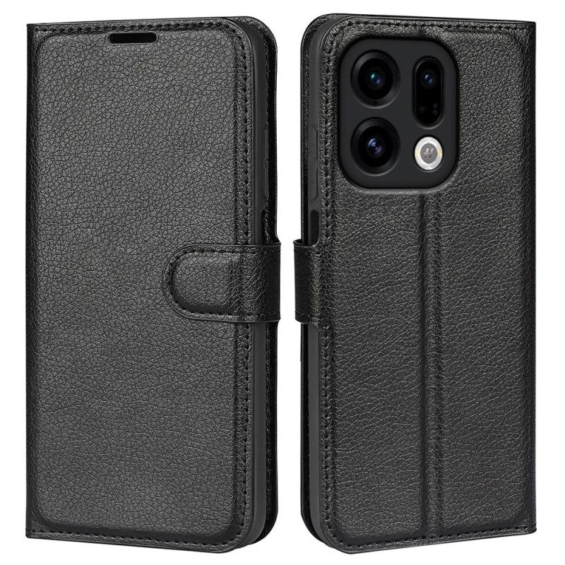 Kotelot Oppo Find X9 5g Puhelinkuoret Litsi-keinonahkaa