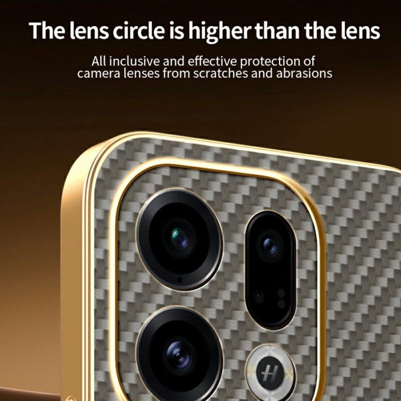 Kuori Oppo Find X9 5g Hiilikuitukuvio Suojakuori