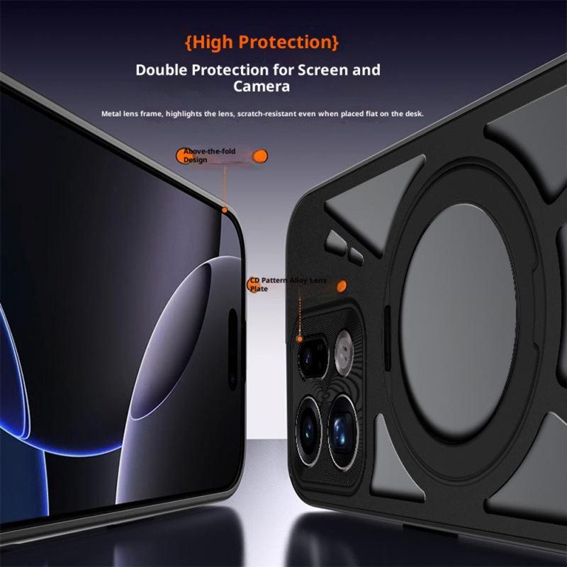 Kuori Oppo Find X9 5g Pyörivä Magneettinen Kiinnike Ja Lämmönpoisto Suojakuori