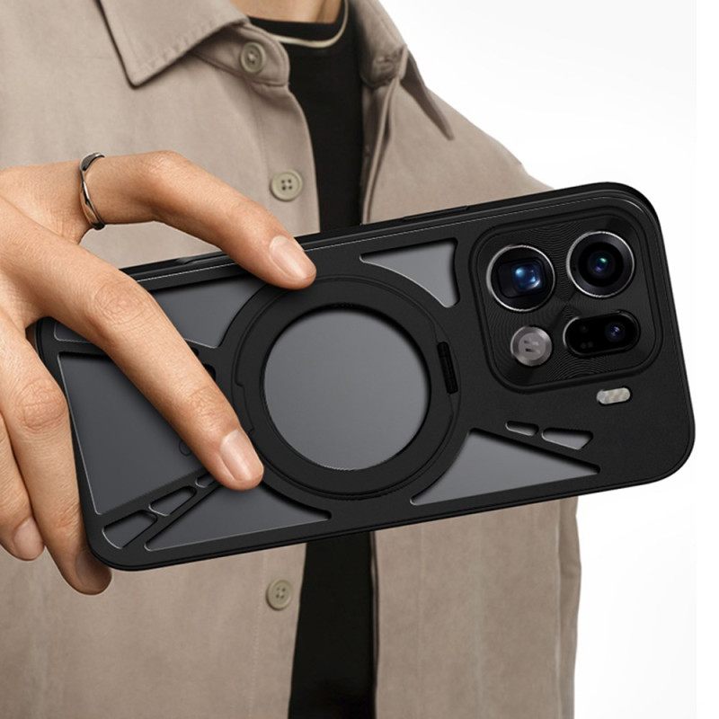 Kuori Oppo Find X9 5g Pyörivä Magneettinen Kiinnike Ja Lämmönpoisto Suojakuori