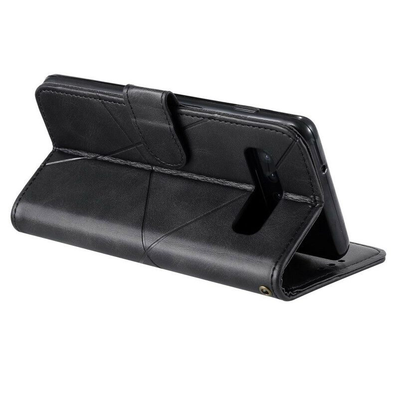 Kotelot Samsung Galaxy S10 Faux Leather Timantit