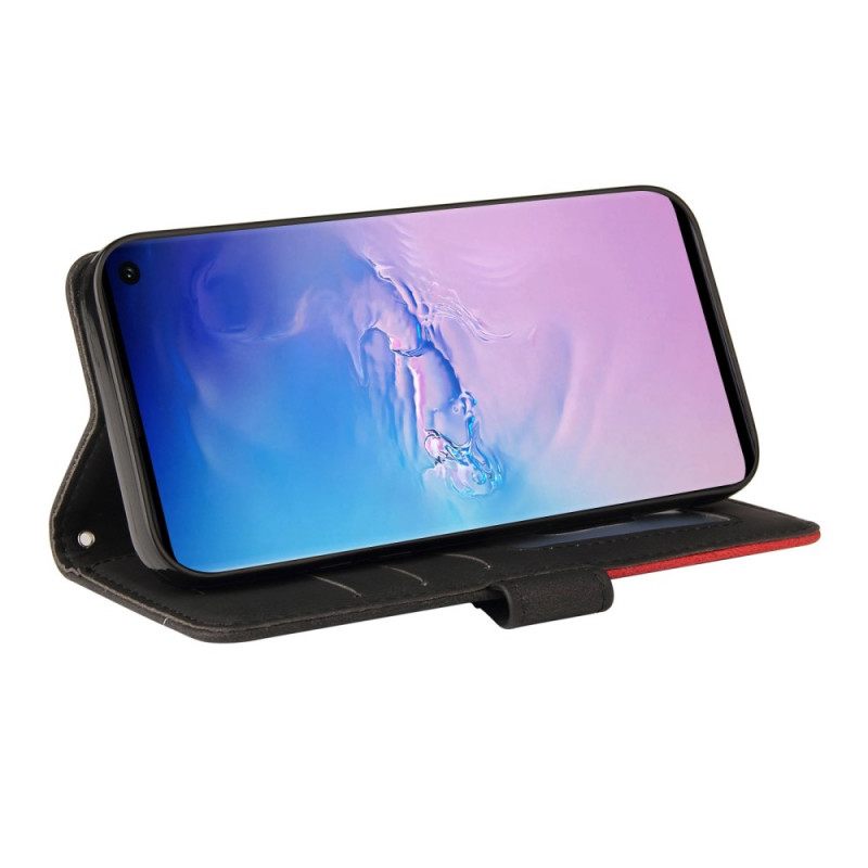 Kotelot Samsung Galaxy S10 Signature Kaksisävyinen Keinonahka