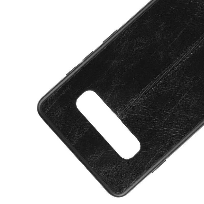 Kuori Samsung Galaxy S10 Couture Nahkaefekti
