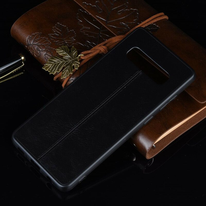 Kuori Samsung Galaxy S10 Couture Nahkaefekti