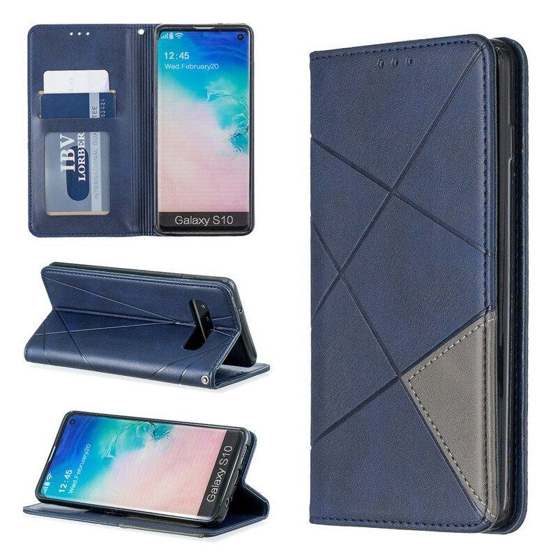 Puhelinkuoret Samsung Galaxy S10 Kotelot Flip Style Artisti