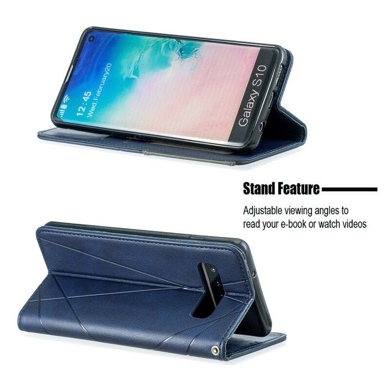 Puhelinkuoret Samsung Galaxy S10 Kotelot Flip Style Artisti