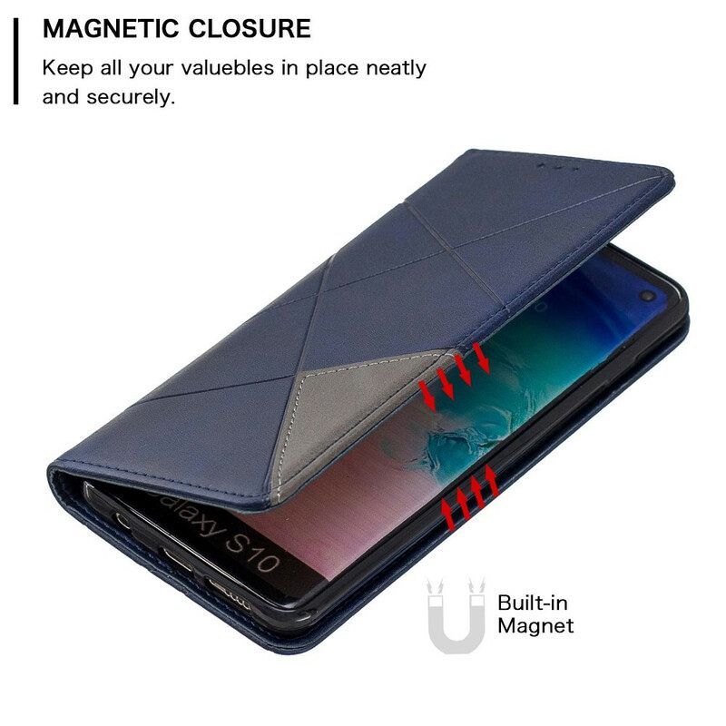 Puhelinkuoret Samsung Galaxy S10 Kotelot Flip Style Artisti