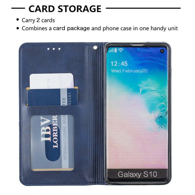 Puhelinkuoret Samsung Galaxy S10 Kotelot Flip Style Artisti