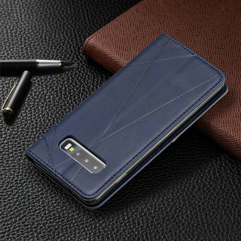 Puhelinkuoret Samsung Galaxy S10 Kotelot Flip Style Artisti
