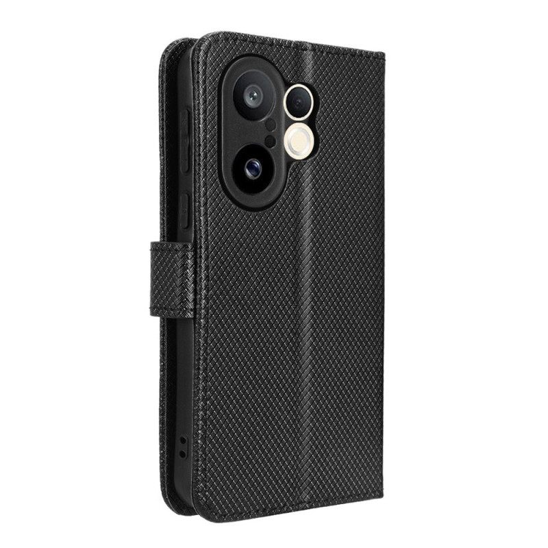 Kotelot Vivo X200 Fe Teksturoitu Tekonahka