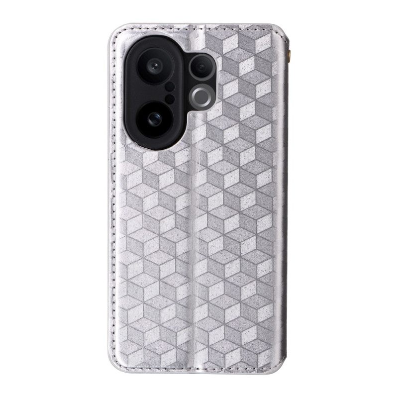 Nahkakotelo Vivo X200 Fe Timantit