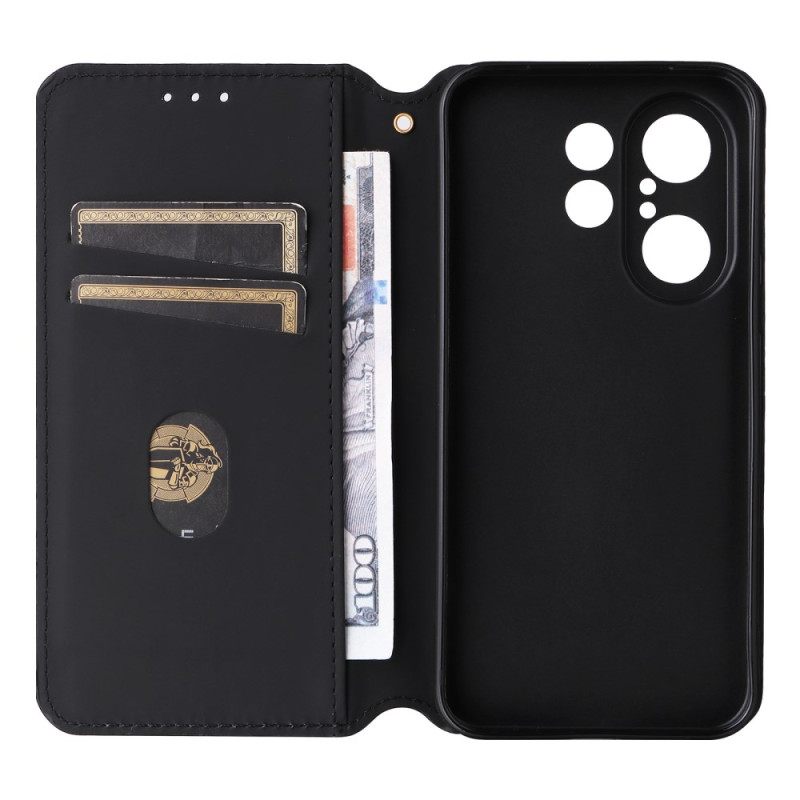 Nahkakotelo Vivo X200 Fe Timantit