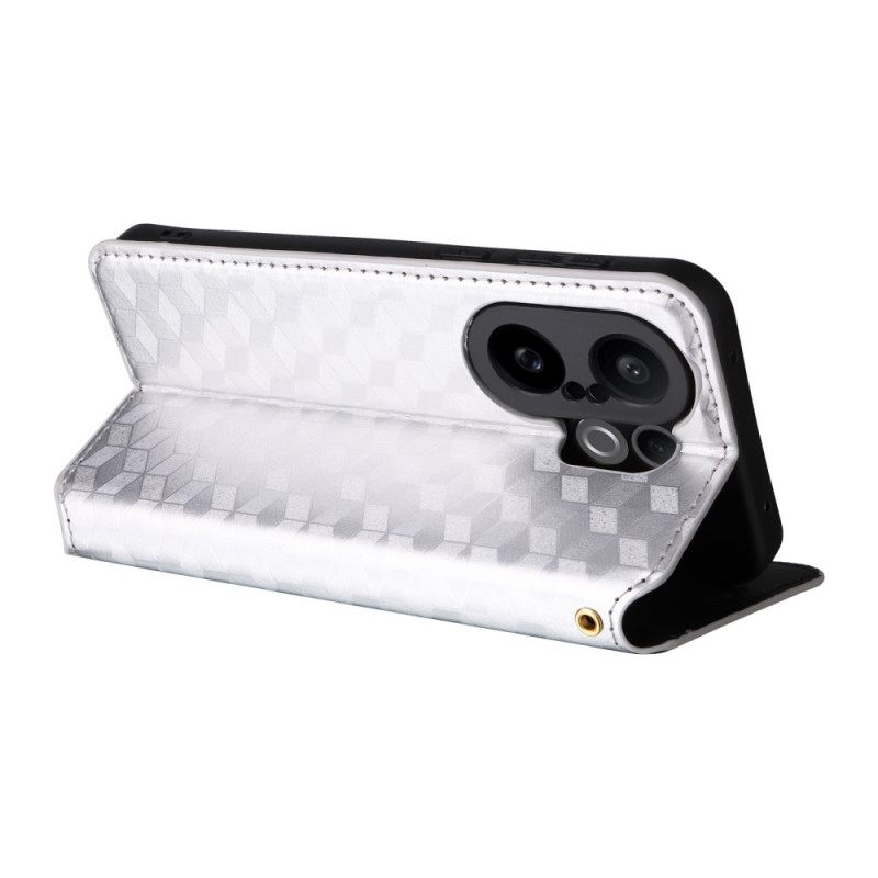 Nahkakotelo Vivo X200 Fe Timantit