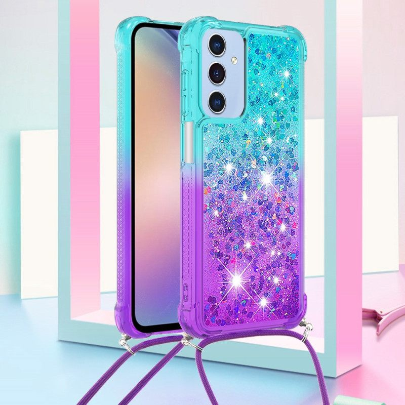 Kuori Samsung Galaxy A15 5g Paljettigradienttijohto