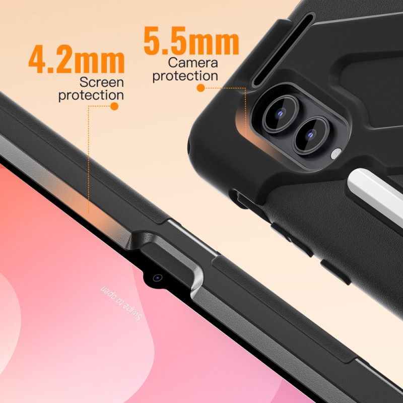 Kuori Samsung Galaxy Tab S11 Ultra Kolminkertainen Suoja Kääntyvällä Kahvalla