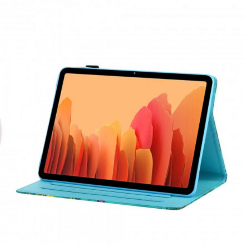 Kotelot Samsung Galaxy Tab A7 Eiffel-tornin Perhoset