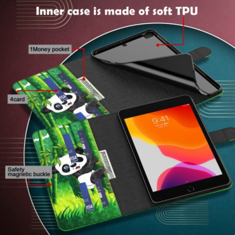 Kotelot Samsung Galaxy Tab A7 Light Spot Panda