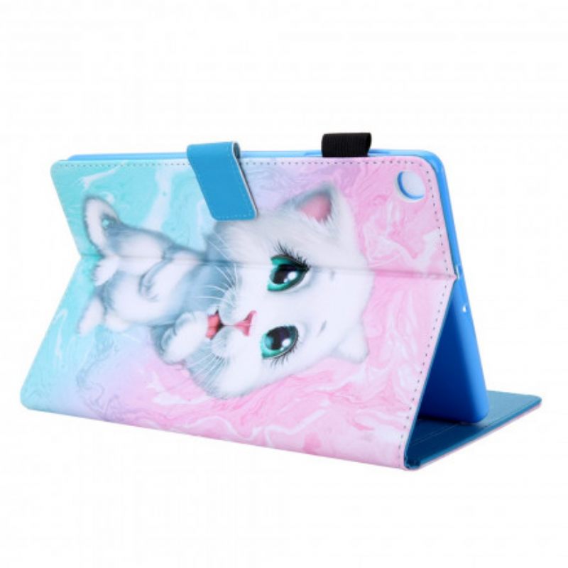 Kotelot Samsung Galaxy Tab A7 Marble Kitten