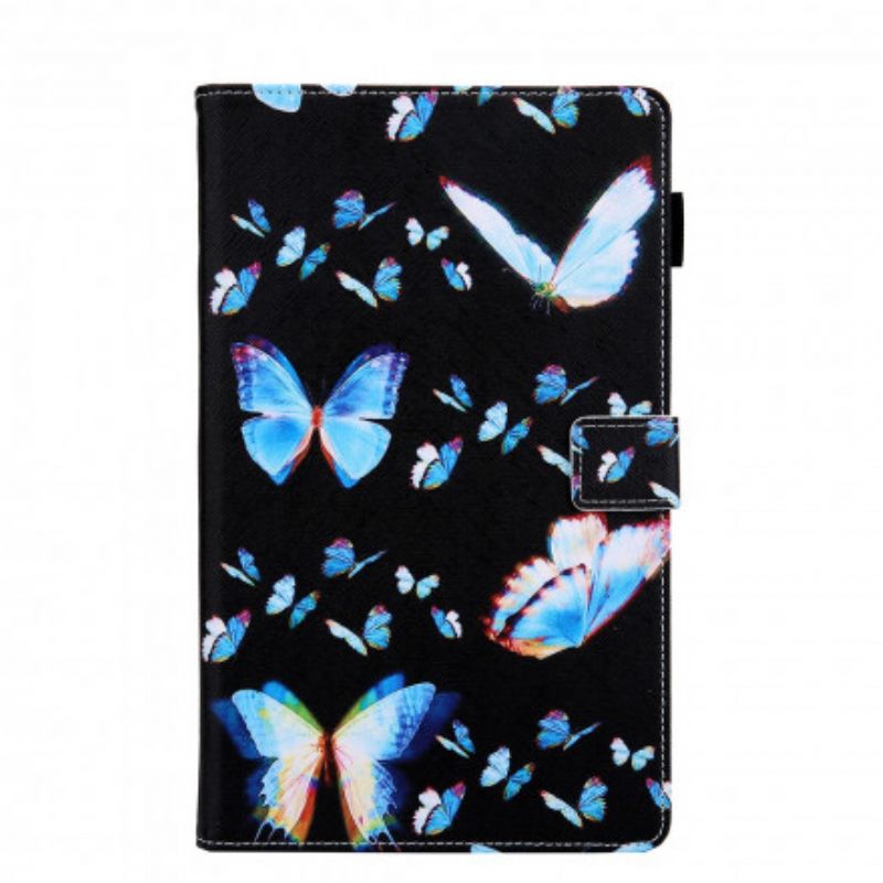 Kotelot Samsung Galaxy Tab A7 Useita Perhosia