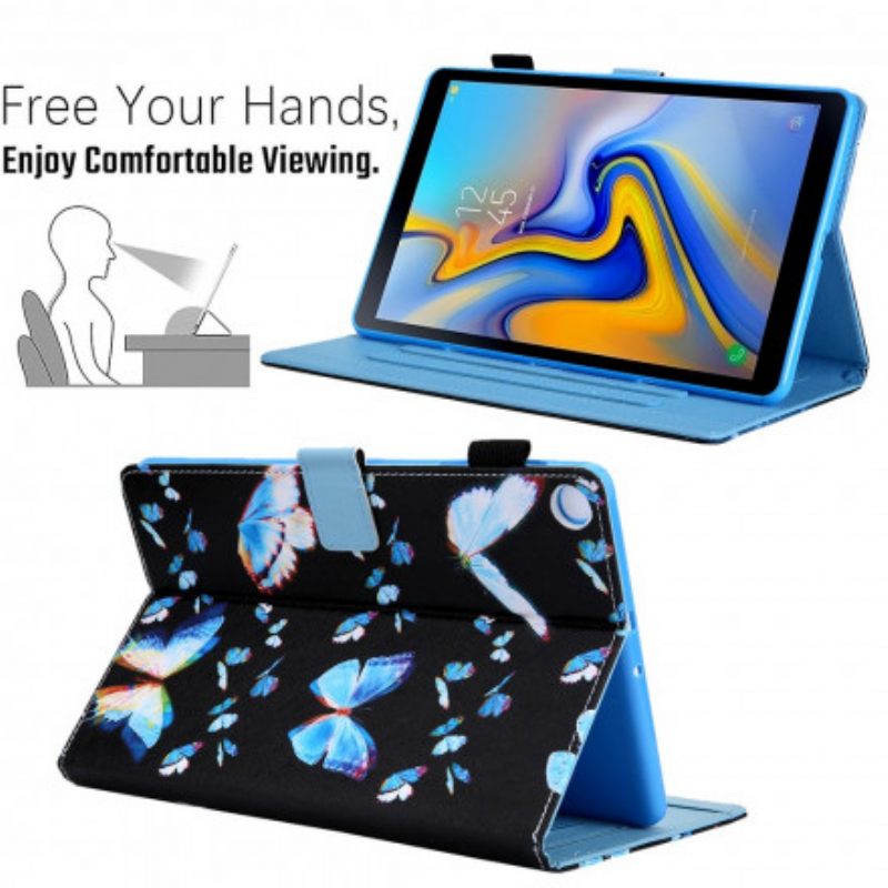 Kotelot Samsung Galaxy Tab A7 Useita Perhosia
