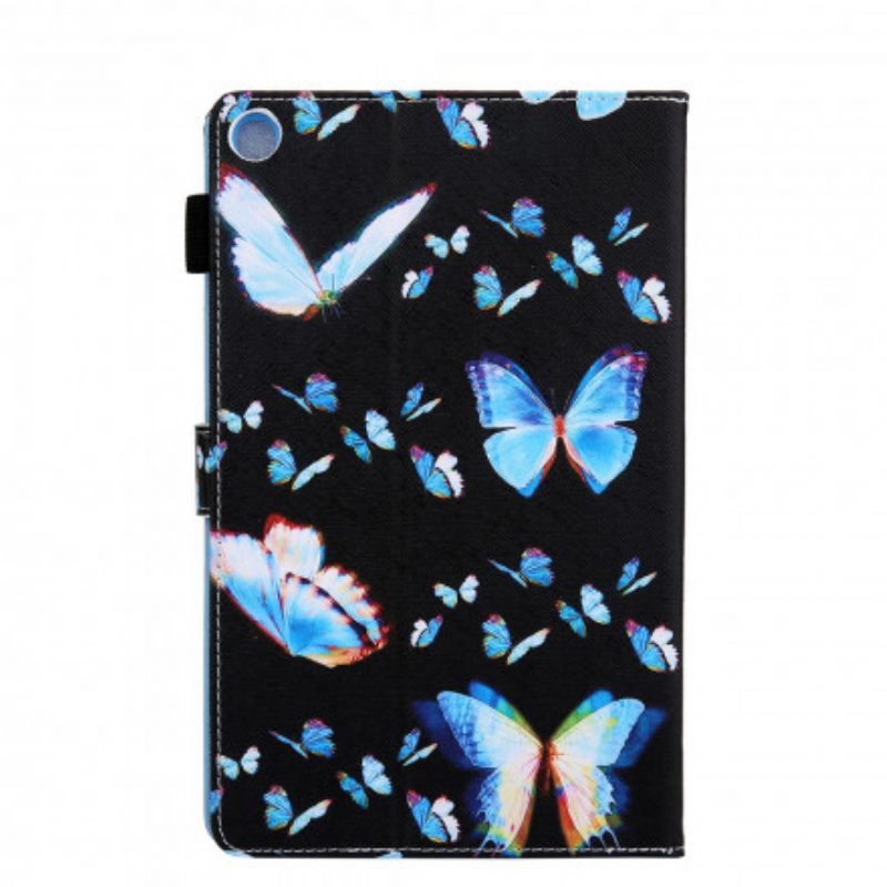 Kotelot Samsung Galaxy Tab A7 Useita Perhosia